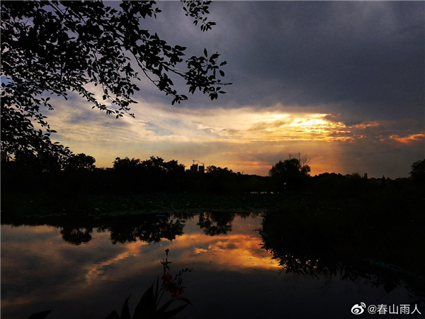 【圖說淮南】——龍湖夜景